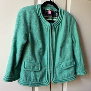 Like New Basler Green Blazer Jacket Size 38